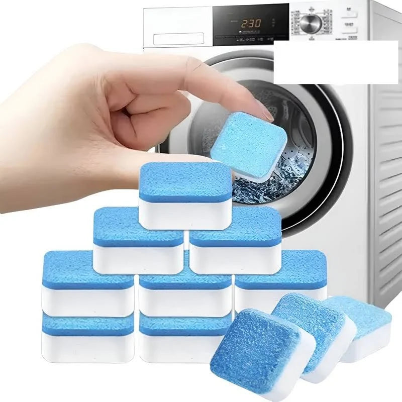 Pastillas Efervescentes para Limpieza de Lavadora