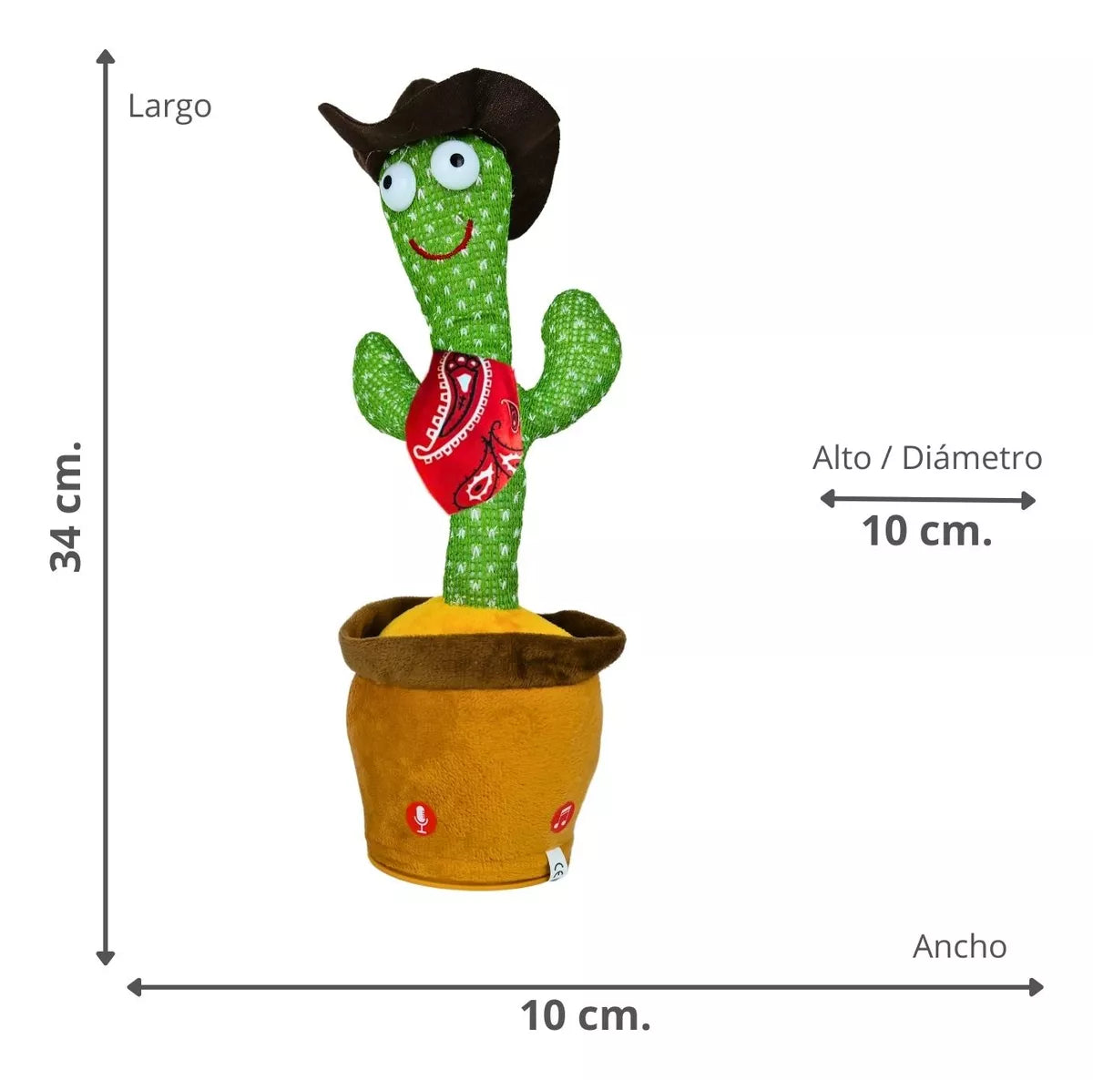 Cactus Bailarin Repetidor voz