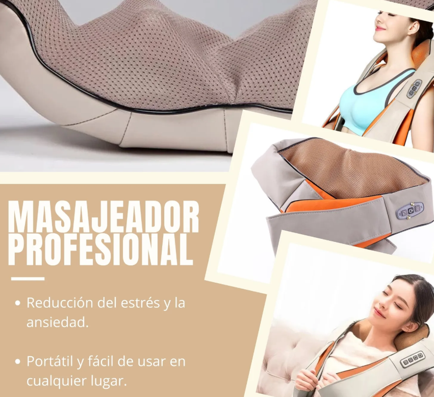 Masajeador De Cuello Y Espalda