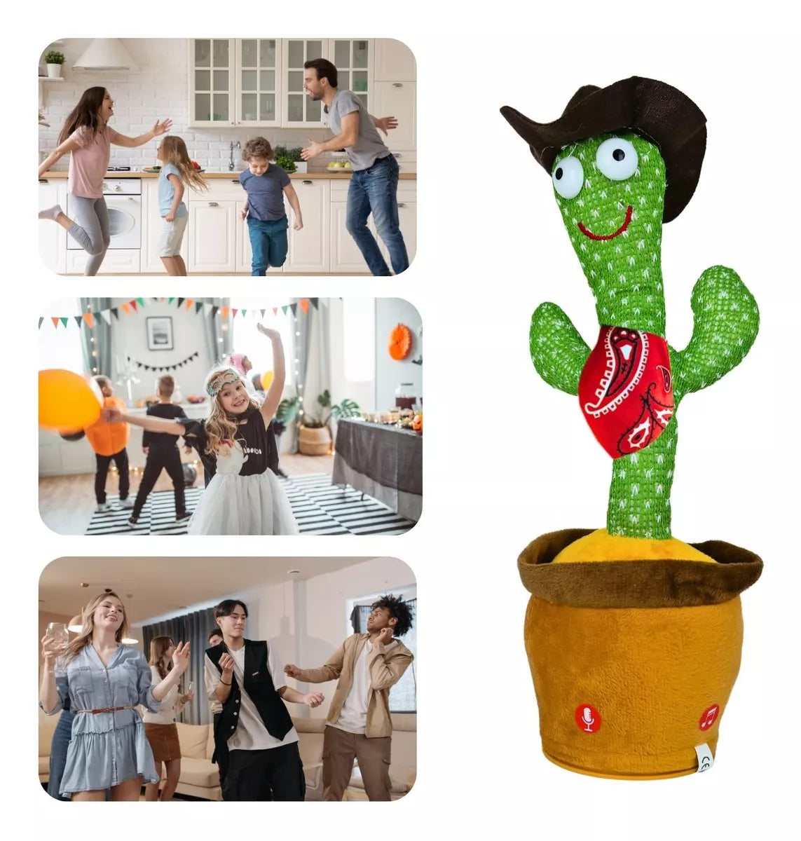 Cactus Bailarin Repetidor voz