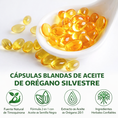 Aceite De Orégano 6000 Mg 60 capsulas