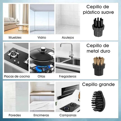 Maquina de limpieza a vapor 2500w